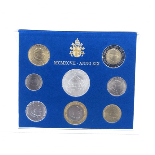 Vatican lire coins 1997 divisional set monete - Galleria Mariana