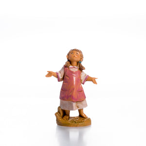 BAMBINA N. 375 PER PRESEPE FONTANINI 19 CM Fontanini