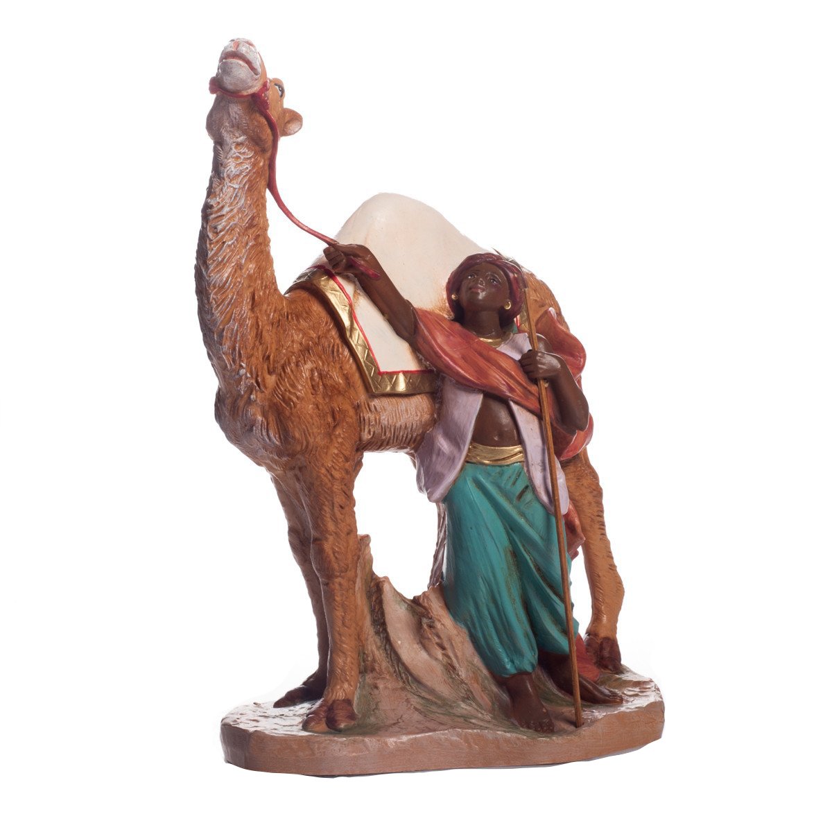 Cammello in resina consigliato per statue da 15 cm per presepe | Mondo Presepi Cammello in resina consigliato per statue da 15 cm per presepe | Mondo Presepi