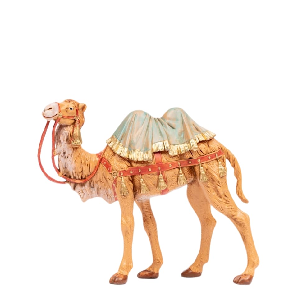 Cammello in piedi n. 319 per presepi Fontanini da 19 cm - Galleria Mariana