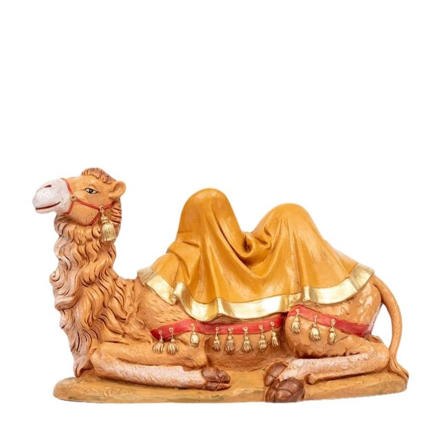CAMMELLO SEDUTO PER PRESEPE FONTANINI 30 CM Galleria Mariana