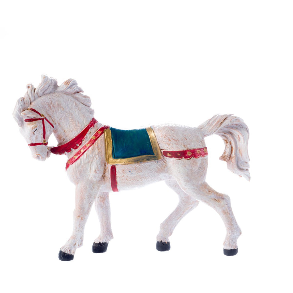 CAVALLO BIANCO FONTANINI 12 CM Fontanini