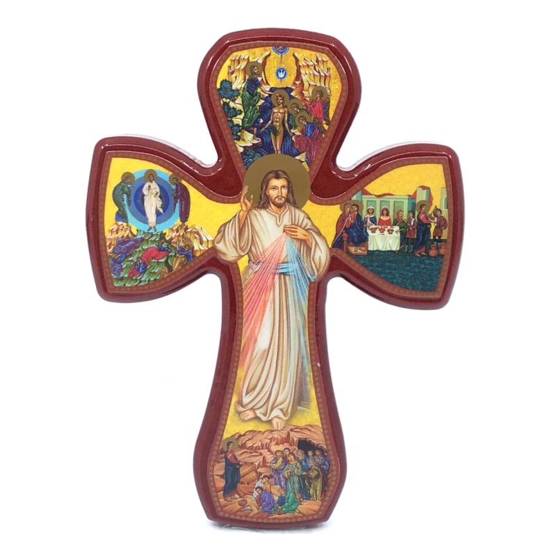Croce in legno dei Misteri della Luce - Galleria Mariana