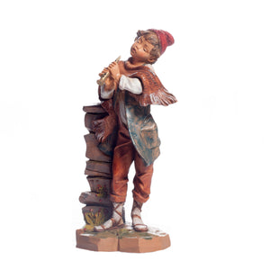 Particolare Flautista n. 338 per presepe Fontanini di 19 cm - Galleria Mariana