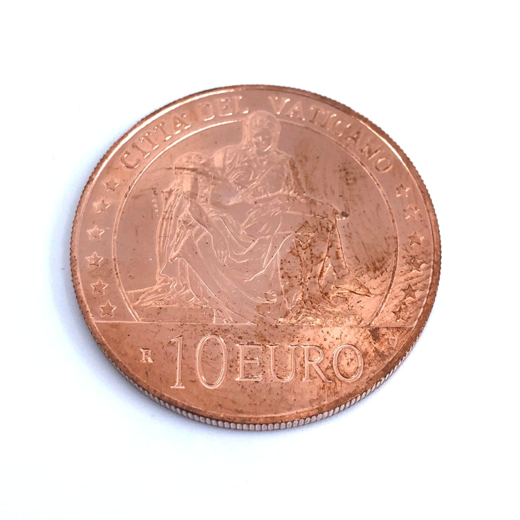 Moneta da 10 Euro del Vaticano in rame emissione 2020 - Galleria Mariana