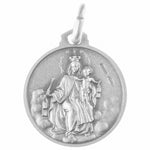 Medaglia d'argento della Madonna del Carmine - Galleria Mariana