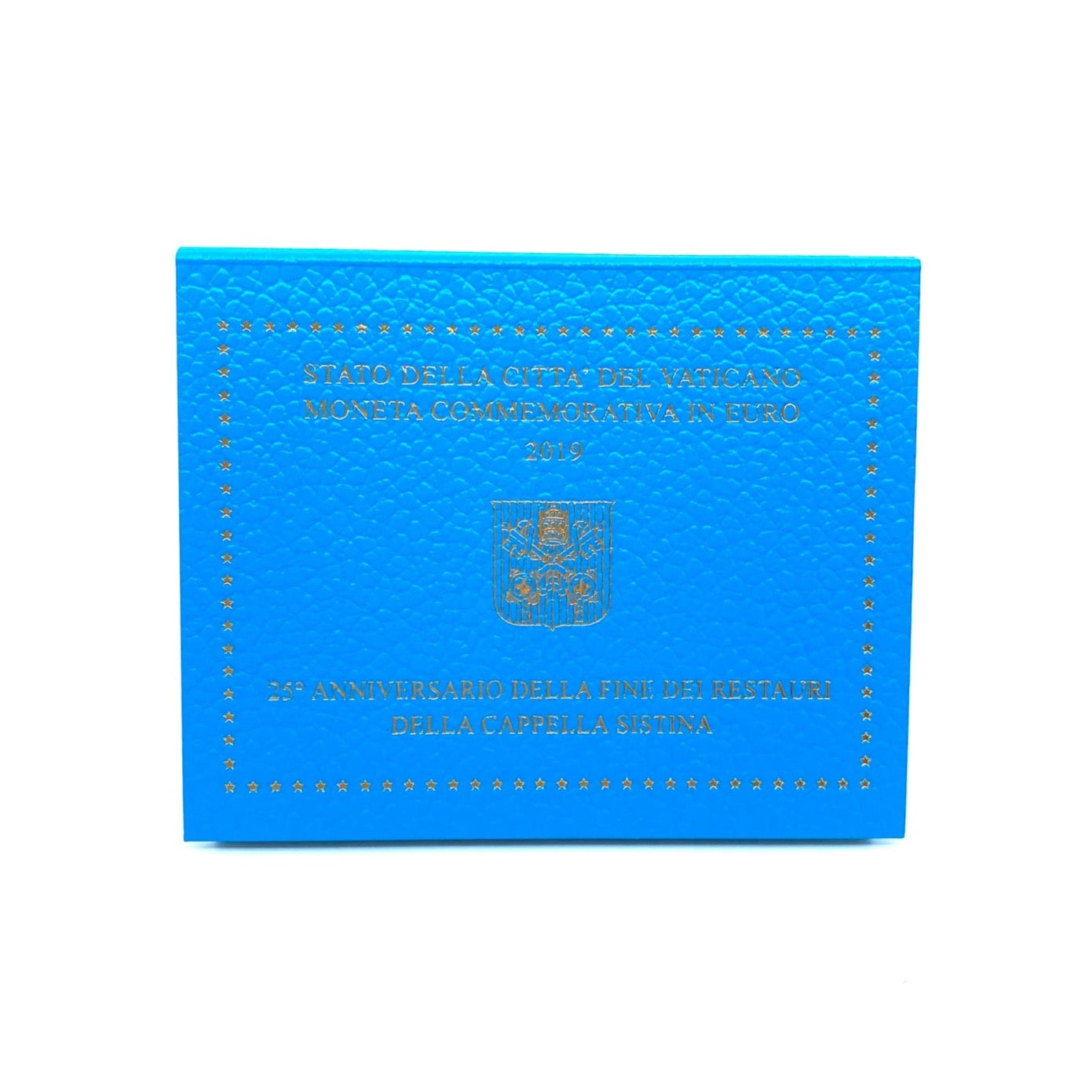 Scatola Moneta da 2 Euro del Vaticano anno di emissione 2019 - Galleria Mariana