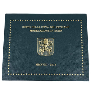 Scatola Serie divisionale del Vaticano di monete in Euro 2018 - Galleria Mariana