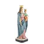 Profilo Statua della Madonna Ausiliatrice - Galleria Mariana