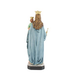Retro Statua della Madonna Ausiliatrice - Galleria Mariana