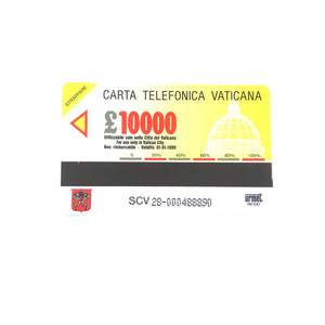 Vatican State phone card no. 28 retro - Galleria Mariana